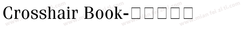 Crosshair Book字体转换